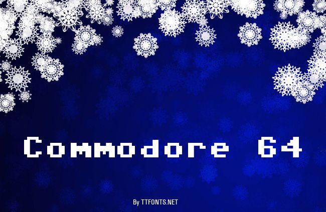 Commodore 64 example